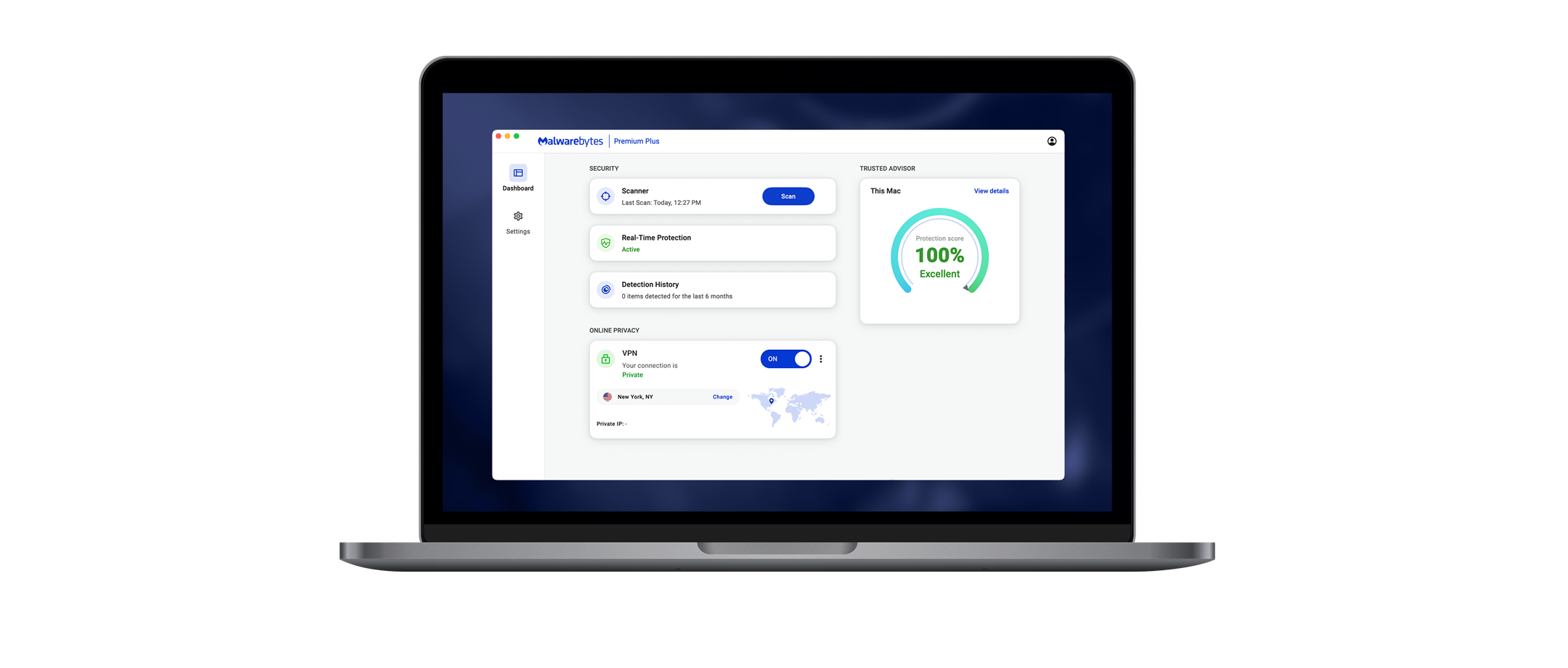 Malwarebytes Premium + Privacy VPN (Plus subscription) 2 Device /